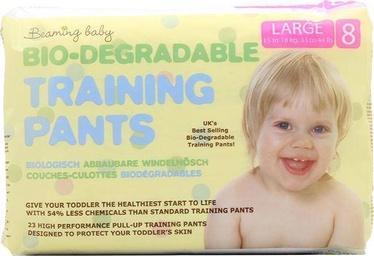 Autiņbiksītes Beaming Baby Training Pants Bio Degradable, L izmērs, 17 kg, 23 gab.