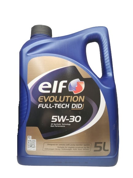 Машинное масло Elf 5W - 30, синтетический, для легкового автомобиля, 5 л
