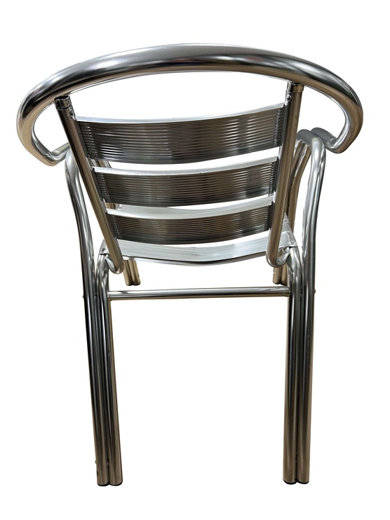 Dārza krēsls Domoletti, sudraba, 57 cm x 54 cm x 73 cm