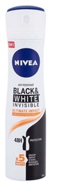 Deodorant naistele Nivea Black & White Invisible Ultimate Impact, 150 ml
