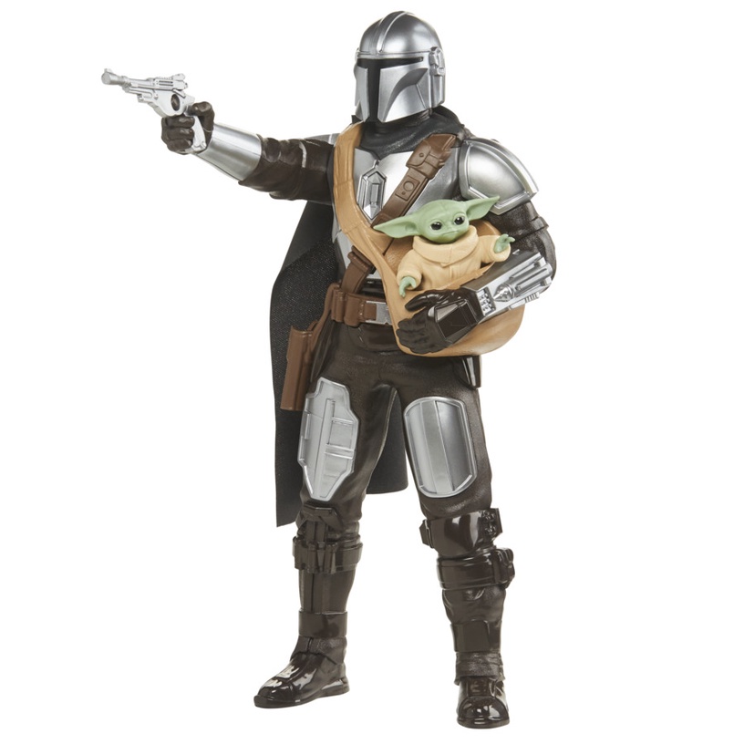 Фигурка-игрушка Hasbro Star Wars Mega Mandalorian 615831, 29 см