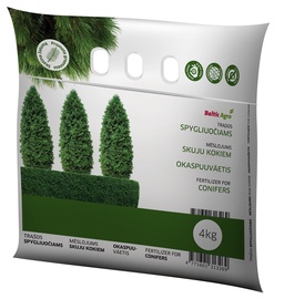Удобрения для вечнозеленых растений, для хвойных растений Baltic Agro Ewergreens fertilizer, гранулированные, 4 кг