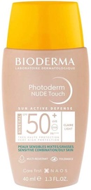 Tonālais krēms Bioderma Photoderm Nude Touch Light, 40 ml