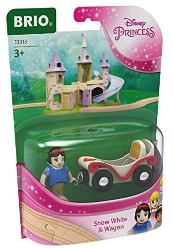 Transporta rotaļlietu komplekts Brio Disney Princess Snow White & Wagon 63331300, daudzkrāsaina