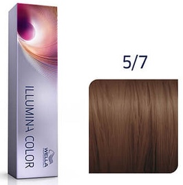 Juuksevärv Wella Illumina Color, Medium Brown, 5/7, 60 ml