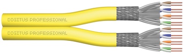 Kaabel Digitus Cat 7A class FA, S/FTP DK-1744-A-VH-D-5-P, kollane, 500 m