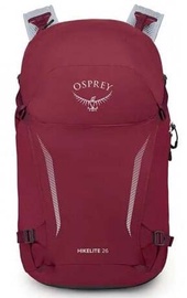 Kuprinė Osprey Hikelite 26, raudona, 26 l