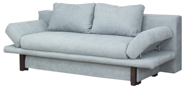 Dīvāns-gulta Bodzio Magrina TMAK, pelēka/gaiši zila, 98 x 200 cm x 71 cm