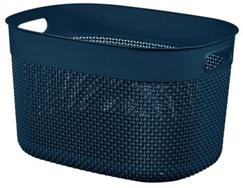 Hoiukorv, pesule /esemete hoidmiseks/mänguasjade jaoks Curver Filo, 18 l, must, 38 x 22 x 28 cm