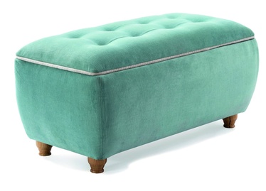 Пуф Kalune Design Summer Storage, зеленый, 100 см x 50 см x 50 см