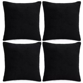 Dekoratiivne padi VLX Cushion Covers 132933, must, 400 mm x 400 mm, 4 tk