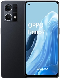 Mobiiltelefon Oppo Reno 7, must, 8GB/128GB