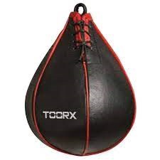 Боксерский мешок Toorx BOT-032, черный/красный