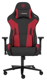 Žaidimų kėdė Genesis Nitro 720, 50 x 62 x 46.5 - 53.5 cm, juoda/raudona