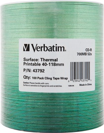 Ketaste komplekt Verbatim 43792, 700 MB, 100tk