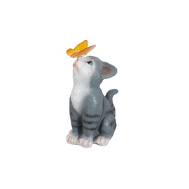 Dekoratsioon "Kass" Garden Center NF23-043, 17 cm x 13.5 cm x 25 cm, hall
