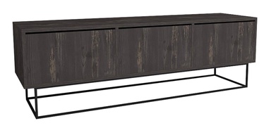 TV-laud Kalune Design Kordon 140, must/tumepruun, 140 cm x 40 cm x 50 cm