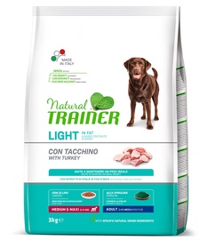 Sausā suņu barība Natural Trainer Light In Fat Turkey, tītara gaļa, 12 kg