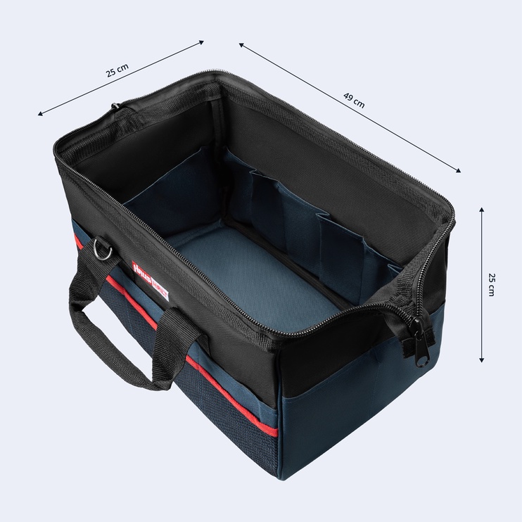 Tööriistakott Haushalt VG059, 49 cm x 25 cm x 25 cm, tekstiil