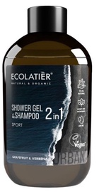 Гель для душа и шампунь Ecolatier Urban 2-in-1 Sport, 600 мл