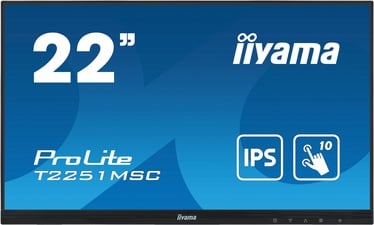 Monitors Iiyama ProLite T2251MSC-B1, 22", 7 ms