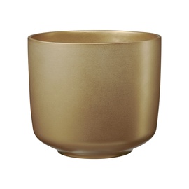 Цветочный горшок Soendgen Keramik BARI GLAMOUR 1017907, керамика, Ø 13 см, золотой