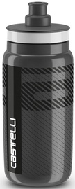 Бутылочка Castelli Elite Fly Anthracite, черный/красный, 0.550 л
