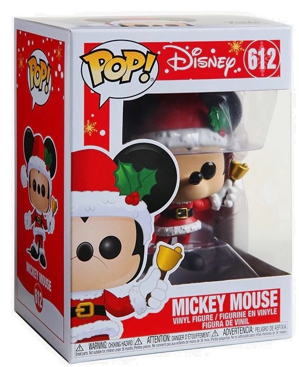 christmas mickey funko pop