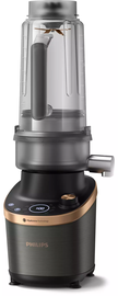 Blenderi Philips Flip&Juice HR3770/00, melna/vara