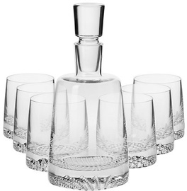 Набор стаканов для виски Krosno Fjord, стекло, 0.3 л, 7 шт.