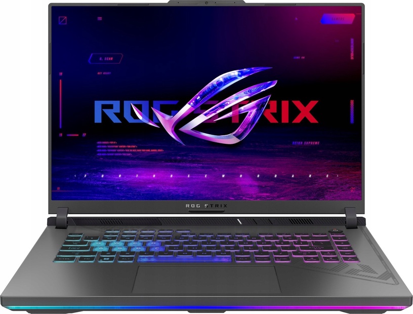 Portatīvais dators Asus ROG Strix G16 G614JV, Intel Core i7-13650HX, 16 GB, 1 TB, 16 ", NVIDIA GeForce RTX 4060, melna, en