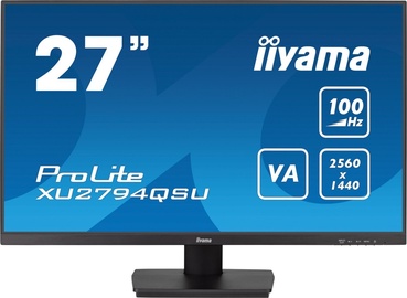 Monitors Iiyama ProLite XU2794QSU-B6, 27", 1 ms