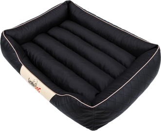 Guļvieta mājdzīvniekiem Hobbydog Cesar Standard, melna/bēša, 125 cm x 98 cm, R5