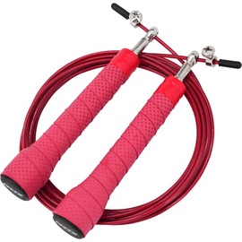 Lecamaukla RDX C11 Iron Skipping Rope, 304 cm, sarkana