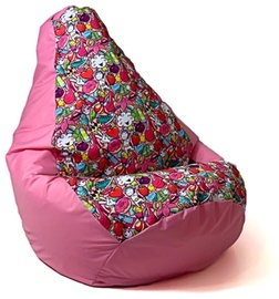 Sēžammaiss Go Gift Pear XXL PUFGGFSAK0027, rozā/daudzkrāsaina