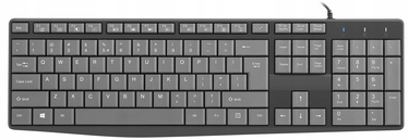 Klaviatūra Natec Flameback US Slim OEM EN, pelēka