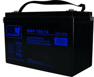 UPS akumulators MPL Power Elektro MWP 12V, 100 Ah