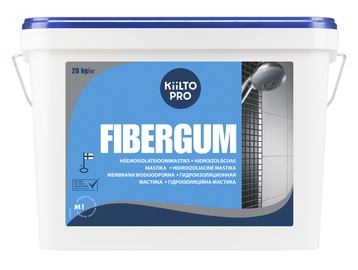 Hidroizolācija mitrām telpām Kiilto Fibergum, 20 kg