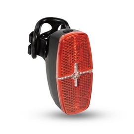 Велосипедный фонарь Extra Digital Rear Light 10497311, пластик, черный/красный
