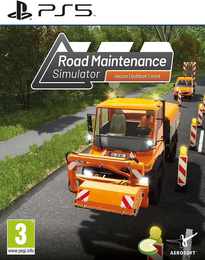 PlayStation 5 (PS5) mäng Aerosoft Road Maintenance Simulator