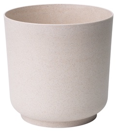 Puķu pods Form Plastic Satina Eco 4384-011, balta