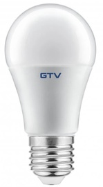 Лампочка GTV LED, A60, нейтральный белый, E27, 11.5 Вт, 1100 лм