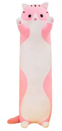 Плюшевая игрушка Pink Cat, белый/розовый, 130 см