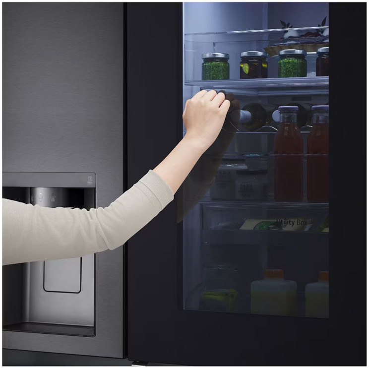 Холодильник двухдверный LG Side-by-Side GSXV90MCAE
