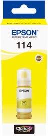 Tonera kasete Epson 114 EcoTank (C13T07B440), dzeltena, 70 ml