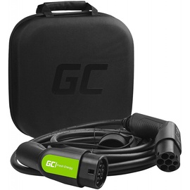 Зарядное устройство Green Cell GC EV Type 2, 5 м, черный, 3600 Вт