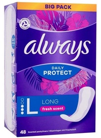 Higiēniskie ieliktnīši Always Daily Protect, Long, 48 gab.
