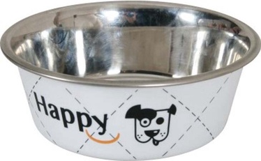 Миска для корма Zolux Happy, 1.5 л, 21.5 см x 21.5 см