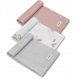 Paklotas Lionelo Swaddle Rainbow, 70 cm x 70 cm