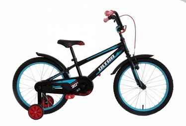 Vaikiškas dviratukas su papildomais ratukais Cross Ultra Kidy, mėlynas/juodas, 20"